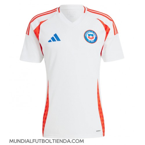 Camiseta Chile Segunda Equipación Replica Copa America 2024 mangas cortas